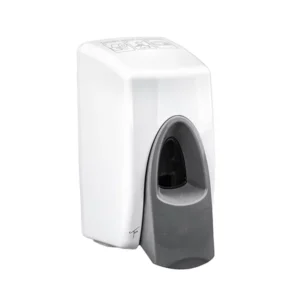 Ticra Pure White Plastic 400ml Seat and Handle Dispenser