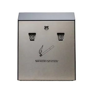 Wall-Mounted Smoking Station