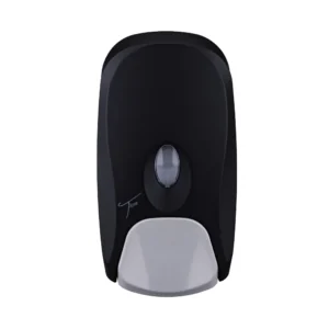 Ticra Graphite Black Plastic 1000ml Manual Refillable Dispenser