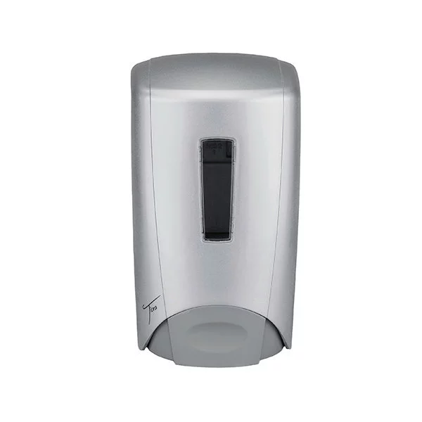 Ticra Crescent Silver Plastic 500ml Flex Manual Dispenser